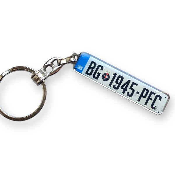 FC PARTIZAN PENDANT - CAR PLATE-1