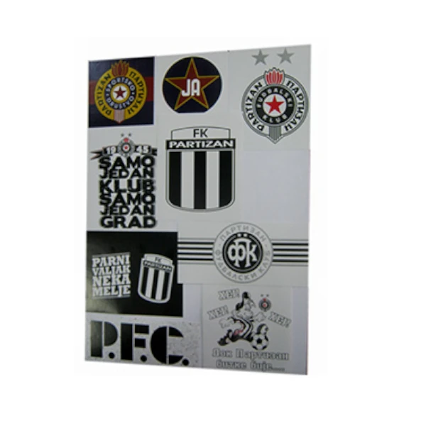 FK PARTIZAN SAMOLEPLJIVE NALEPNICE-3