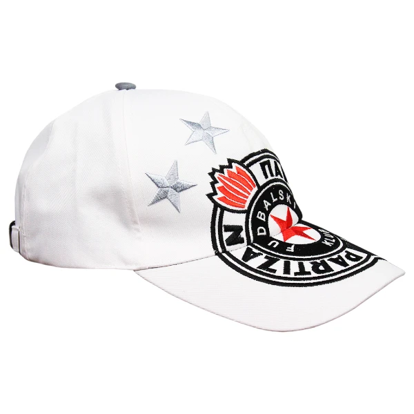 FCP CAPS WHITE, BIG COAT OF ARMS-1