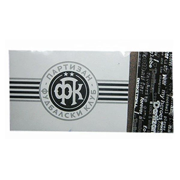 FCP MAGNET CYRILLIC WHITE PARTIZAN BELGRADE PFC-1