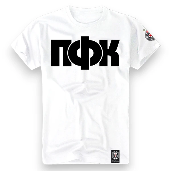 PFK T-SHIRT PARTIZAN BELGRADE WHITE-1