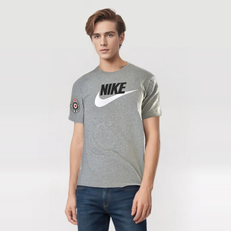 FC PARTIZAN NIKE T-SHIRT GRAY-2