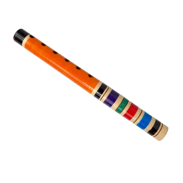 ODEN FLUTE FROM SERBIA (ORANGE COLOUR)-1