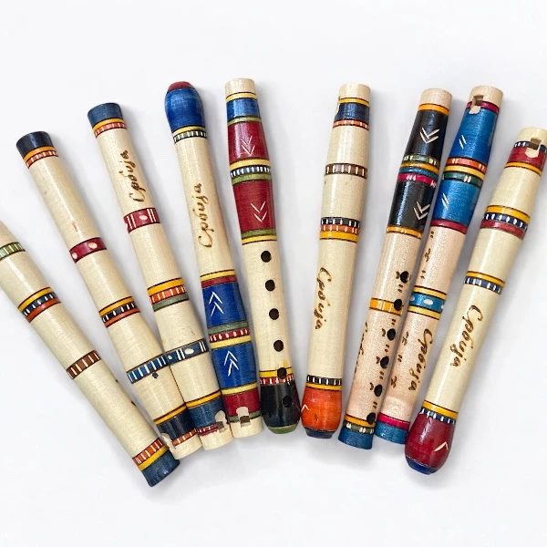 WOODEN FLUTE FROM SERBIA (LIGHT)-1