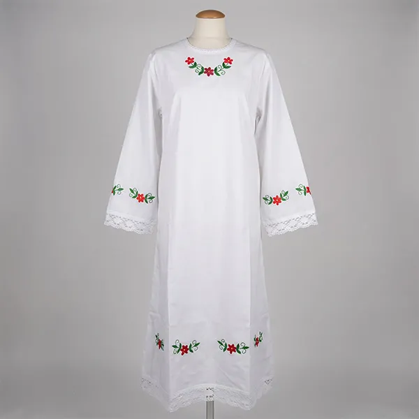 embroidered folk dress Folk Embroidered Dress – uDraper main image 0