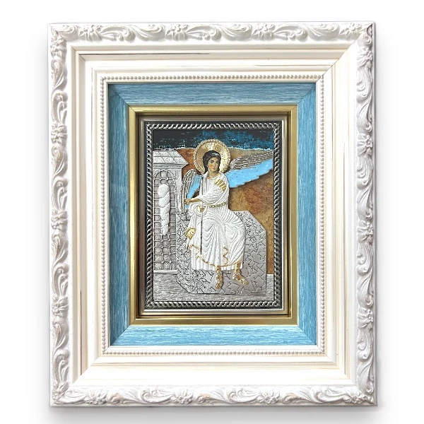 ICON METAL WHITE ANGEL 22 X 25.5-1