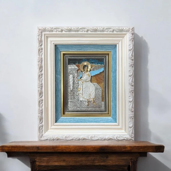 ICON METAL WHITE ANGEL 22 X 25.5-2