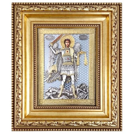 SLAVSKA IKONA METALNA SV.ARHANGELA MIHAILA-1