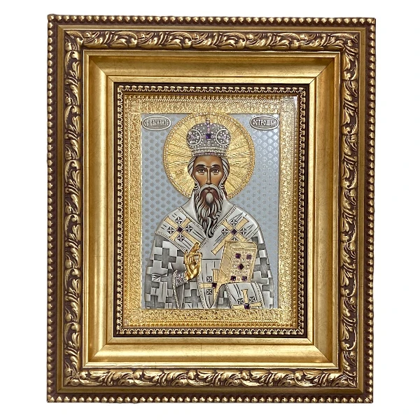 METALNA IKONA SVETI VASILIJE OSTROŠKI-2