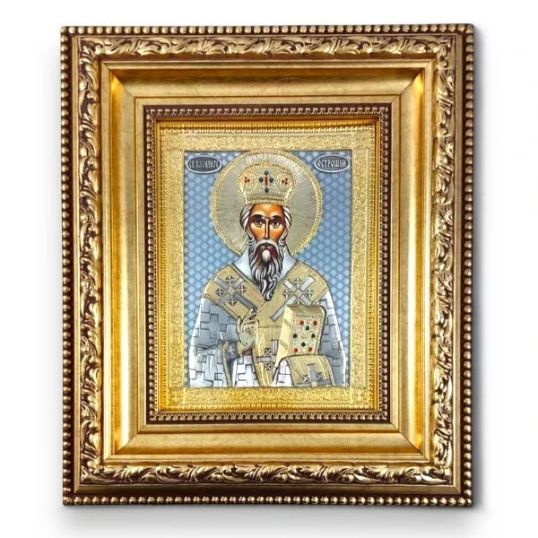 METALNA IKONA SVETI VASILIJE OSTROŠKI-1