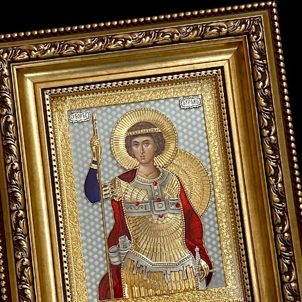 METAL ICON PHOTO ST. GEORGIJE ĐURĐIĆ 42 X 36-3