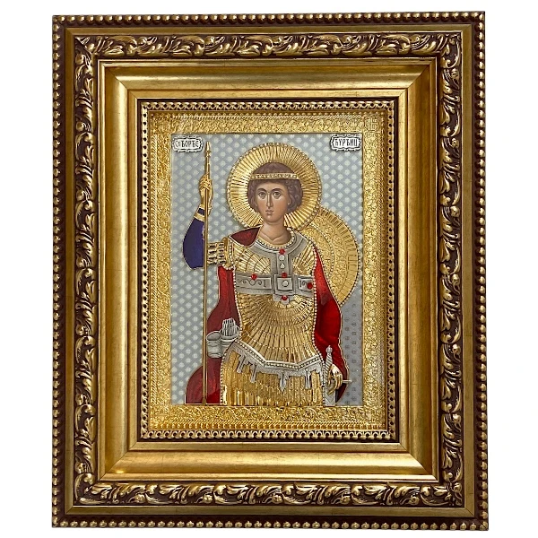 METAL ICON PHOTO ST. GEORGIJE ĐURĐIĆ 43 X 37-1