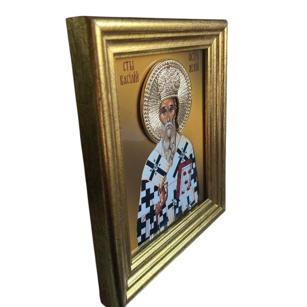 ICON OF SAINT BASIL OF OSTROS 14 x 12 cm-2