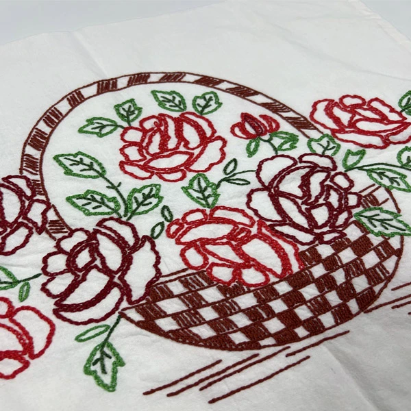  Pillow case with a flower | SERBIANSHOP.COM-2