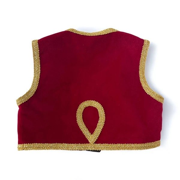 VEST FOR BABY GIRLS (0-2 years) - HANDMADE-2