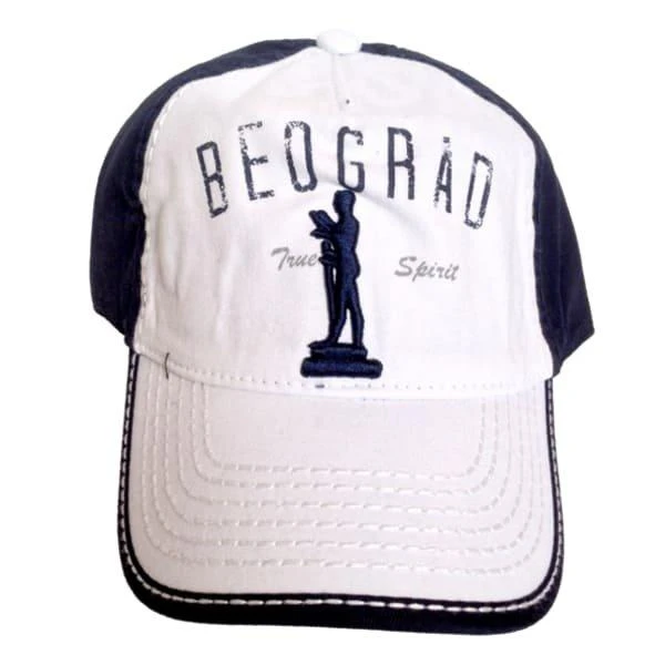 CAP BELGRADE - MONUMENT POBEDNIK - WHITE-1