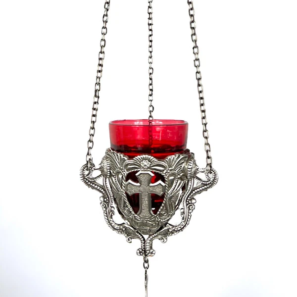 Pendant lamp - silver patina-2