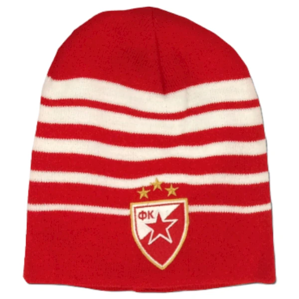 CAP INCRESCENT STRIPES - RED STAR BELGRADE-1