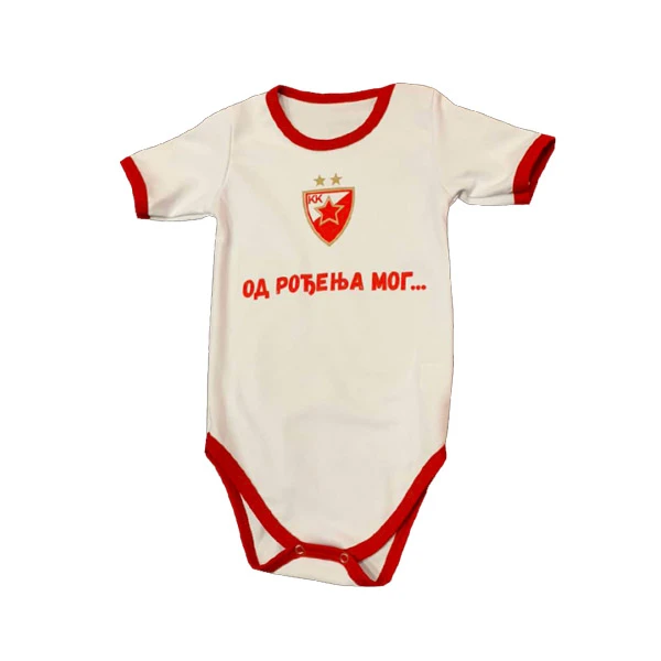 BC RED STAR - BABY BODY SHORT SLEEVE-1