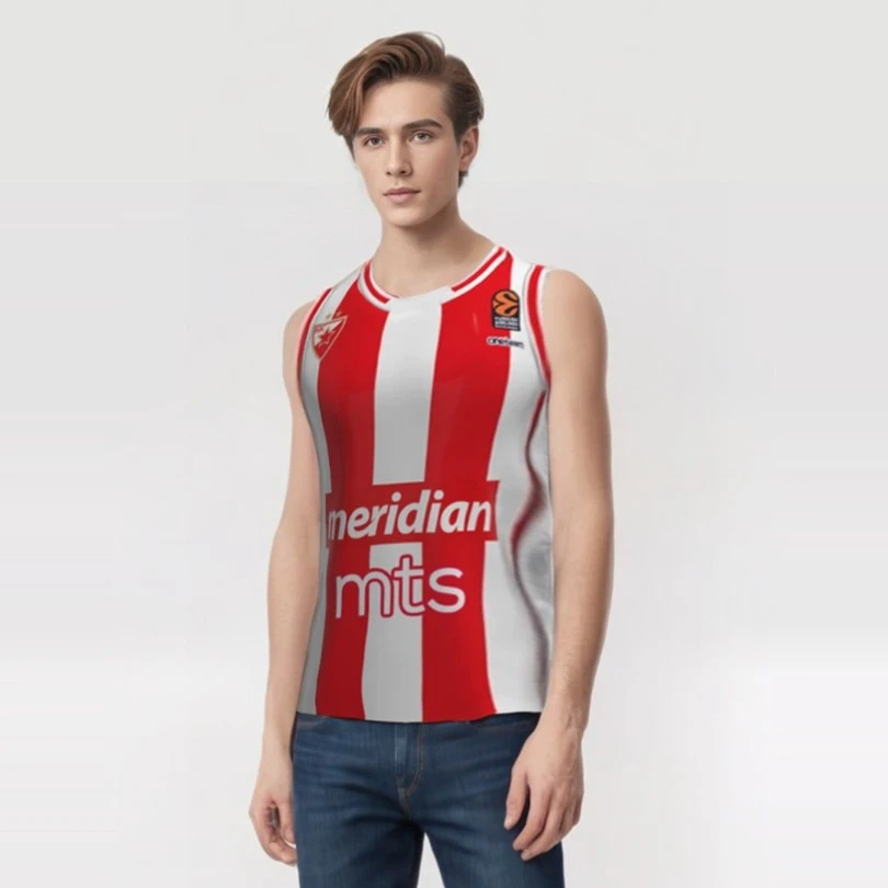 KK CRVENA ZVEZDA - FAN REPLICA JERSEY-2