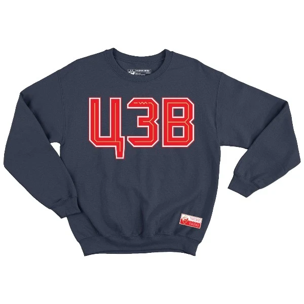 BC RED STAR SWEATSHIRT CZV BLUE I Serbianshop.com-1