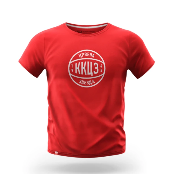 BC RED STAR KIDS T-SHIRT RED BALL-1