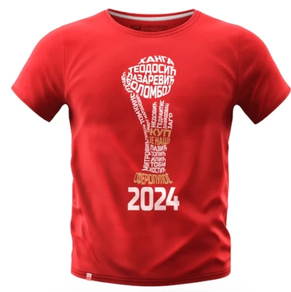 KK CRVENA ZVEZDA - MAJICA KUP JE NAŠ 2024-2