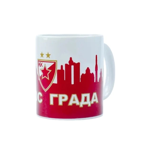 KK RED STAR MUG PRIDE OF THE CITY-2