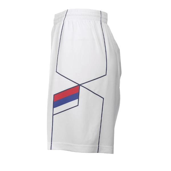 BASKETBALL SHORTS SERBIA WHITE MEN'S PEAK-2