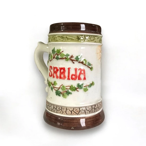 SOUVENIR BEER MUG - SERBIA-3