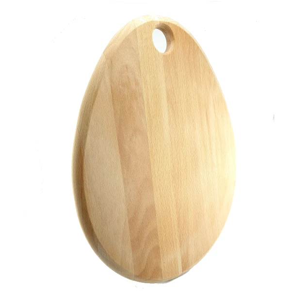 KITCHEN BOARD - OVAL - BEECH WOOD-1