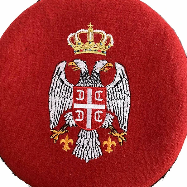 Lička kapa sa vezom grb Srbije-3