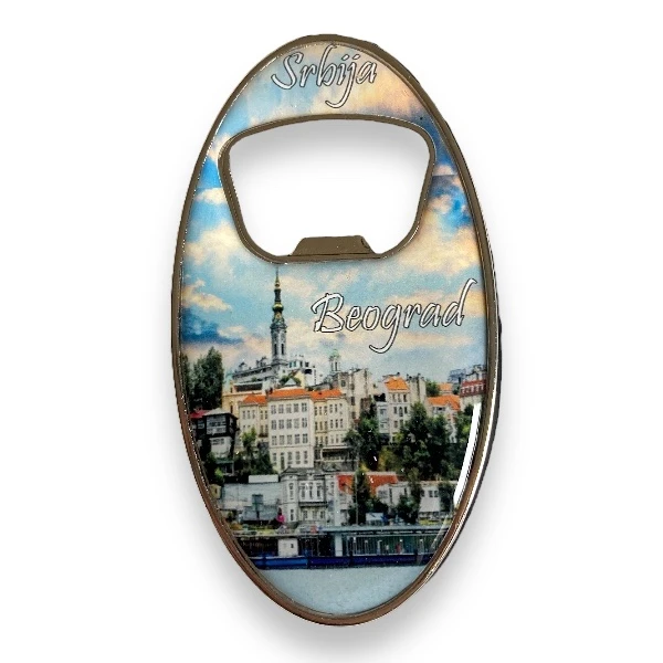 MAGNETIC METAL BOTTLE OPENER WITH 3D STICKER-1