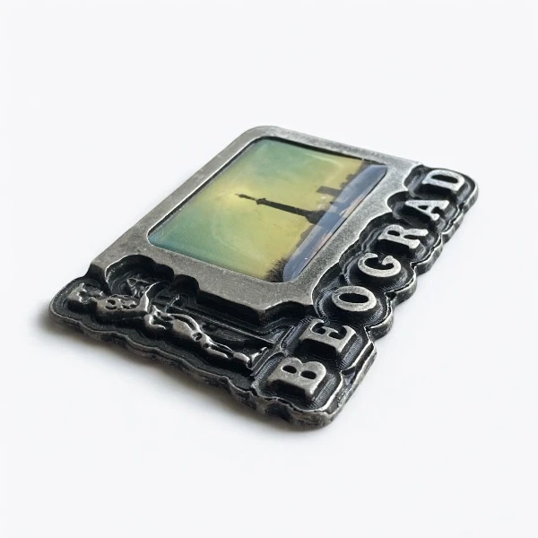 METAL MAGNET MONUMENT POBEDNIK SILVER – MONUMENTPOBEDNIK -1