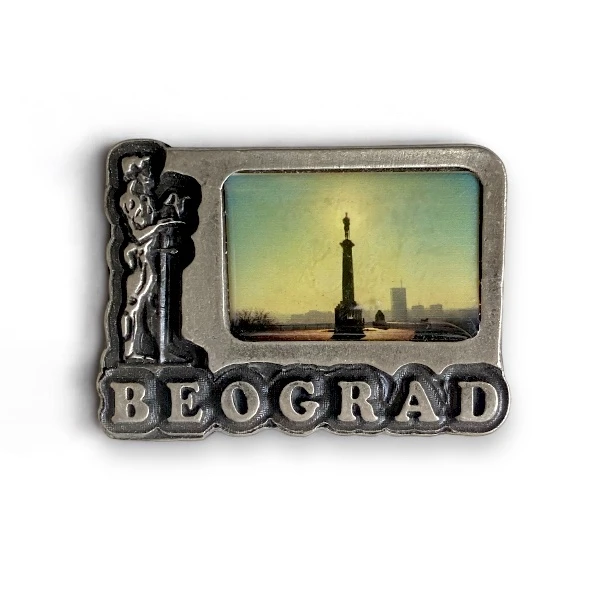 METAL MAGNET MONUMENT POBEDNIK SILVER – MONUMENTPOBEDNIK -2
