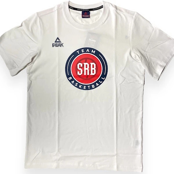 FAN SUPPORTERS SHIRT BASKETBALL SERBIA, WHITE-1