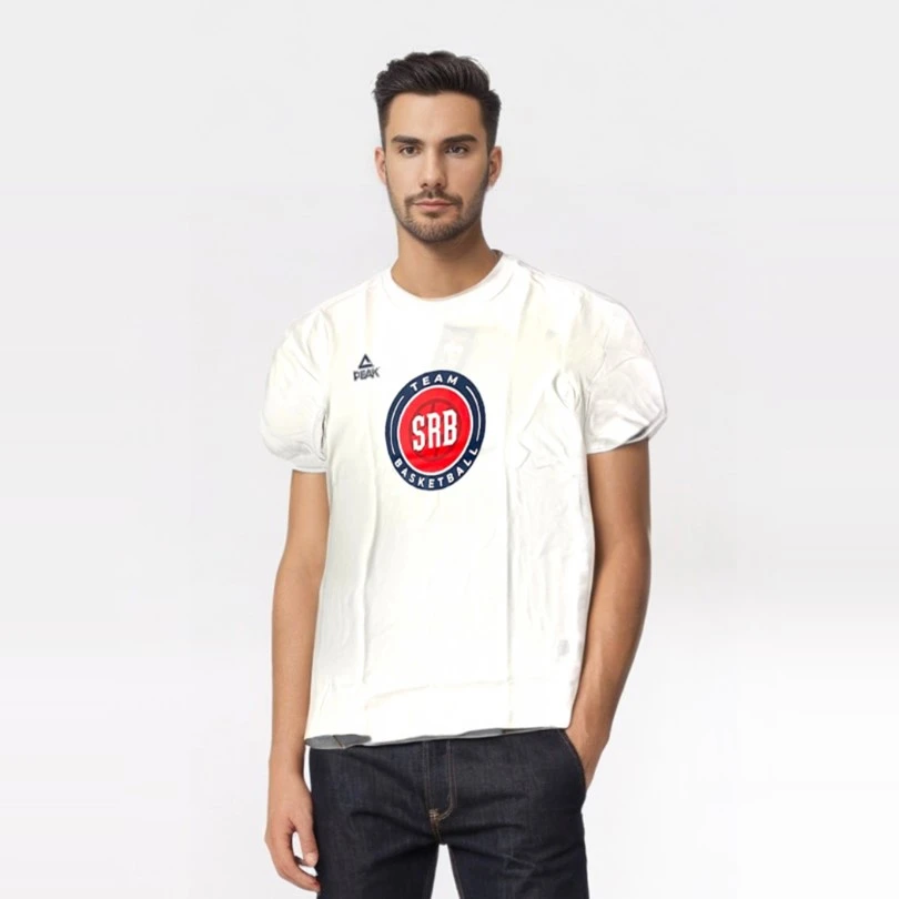 FAN SUPPORTERS SHIRT BASKETBALL SERBIA, WHITE-3