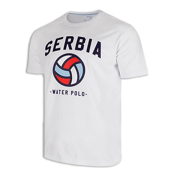 KEEL T-SHIRT SERBIAN WATER POLO TEAM WHITE 2023-1