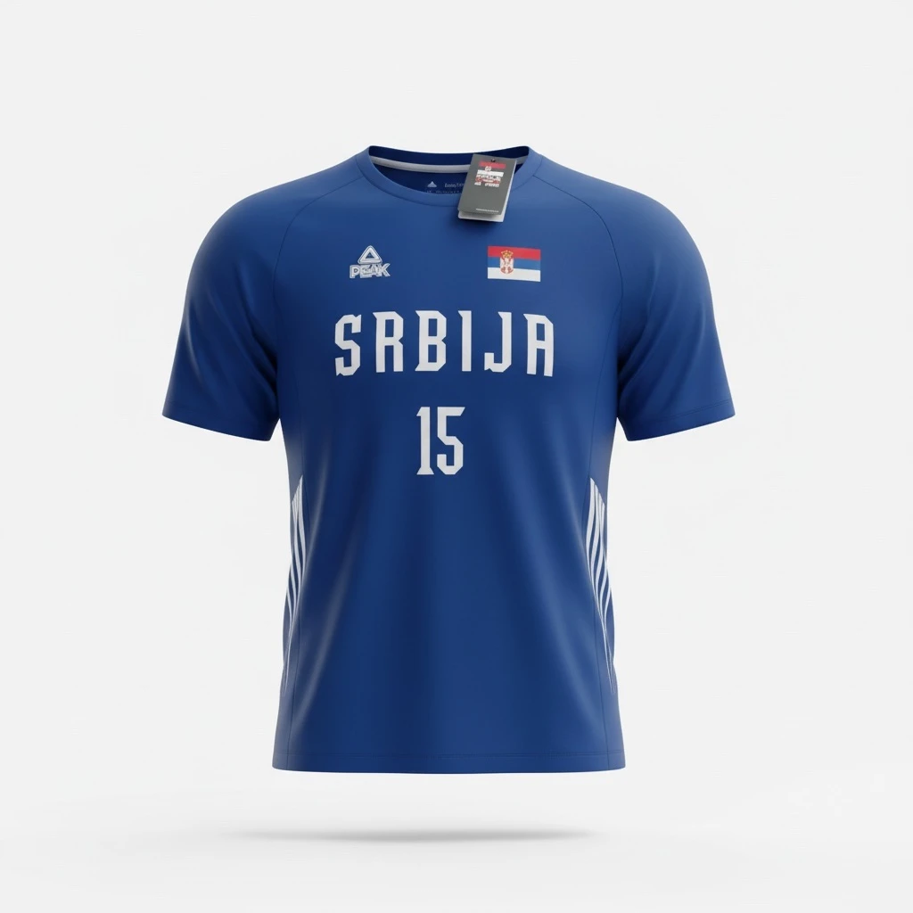 MAJICA ZA ZAGREVANJE KOŠARKAŠKE REPREZENTACIJE SRBIJE - Jokić 15-2