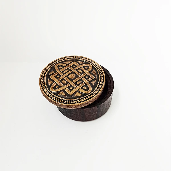 SMALL ORNAMENTAL BOX - STAR OF LADE - SLAVIC MYTHOLOGY-3