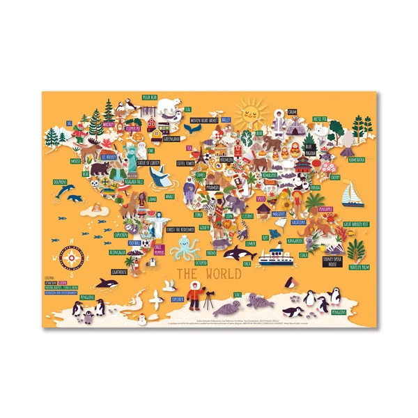 WORLD PICTOGRAPHIC MAP-3