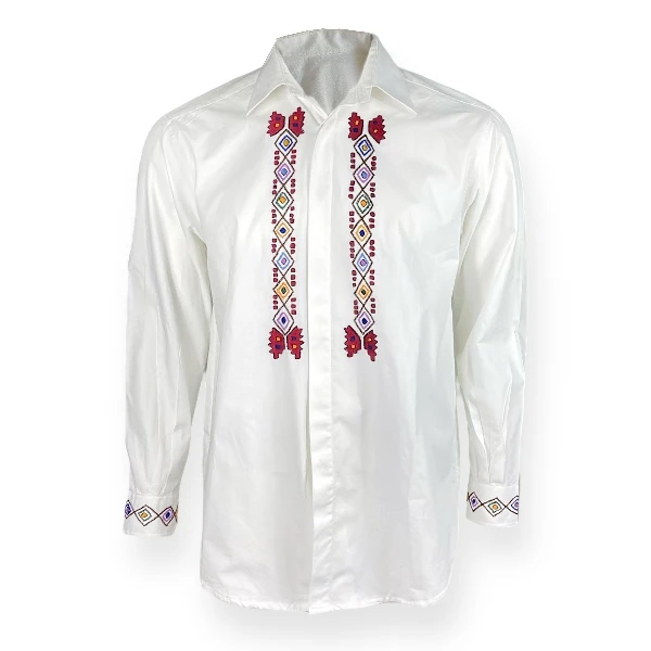 MEN'S ETHNO SHIRT HAND EMBROIDERED-1