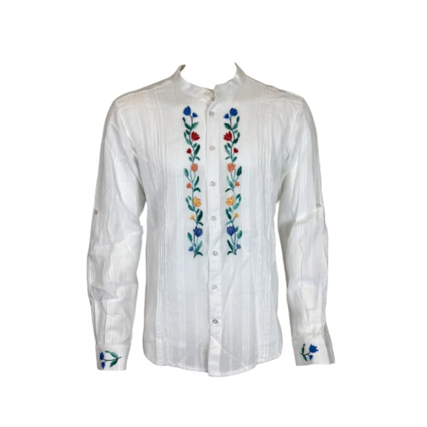 MEN'S TRADITIONAL SHIRT - FLORAL-1
