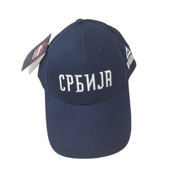 FAN CAP PEAK SERBIA 2023 NAVY-2