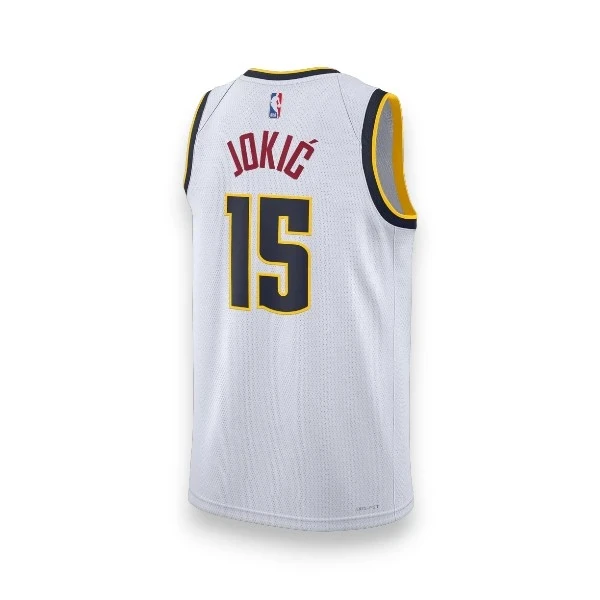NBA Jersey Nikola Jokić Denver Nuggets Association Edition White-2