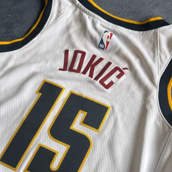 NBA Jersey Nikola Jokić Denver Nuggets Association Edition White-2