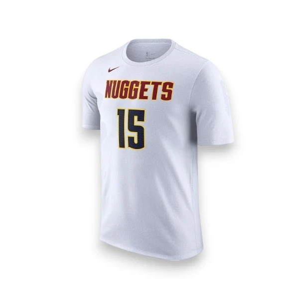 Nike T-Shirt Nikola Jokić White Denver-3