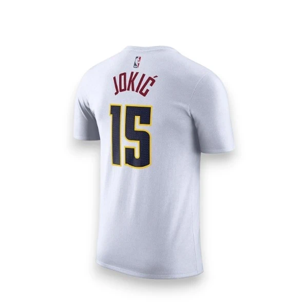 Nike T-Shirt Nikola Jokić White Denver-2