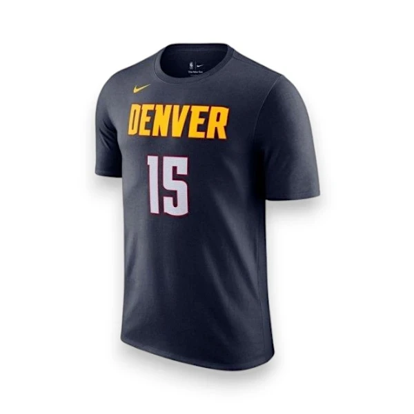 Nike T-Shirt Nikola Jokić Navy Denver-3