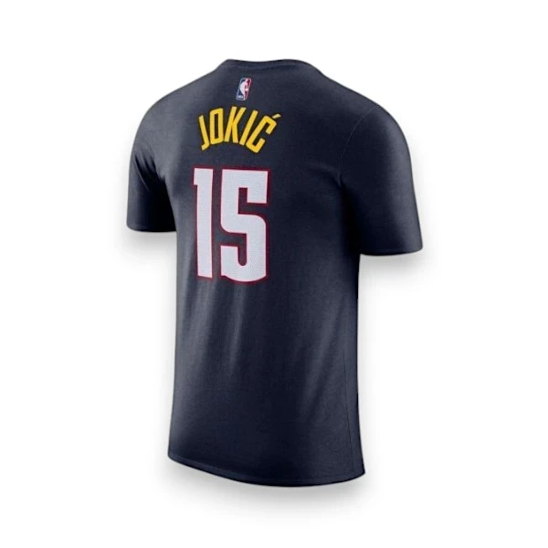 Nike T-Shirt Nikola Jokić Navy Denver-2